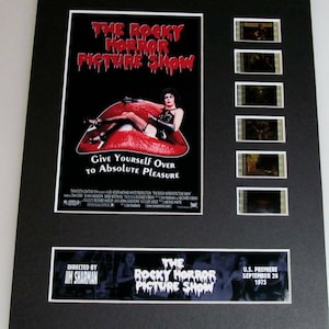 The Rocky Horror Picture Show 1975 Tim Curry Susan Sarandon Frank-N-Furter musical 8x10 theatrical 35mm Movie Film Cell display