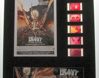 Heavy Metal 1981 adult animation cartoon 8x10 theatrical 35mm Movie Film Cell display