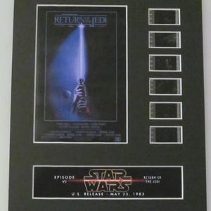Star Wars Episodio VI El retorno del Jedi 1983 8x10 exhibición cinematográfica de cine de 35 mm