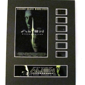 ALIEN RESURRECTION Sigourney Weaver Winona Ryder 1997 35mm Movie Film Cell Display 8x10 Presentation 4