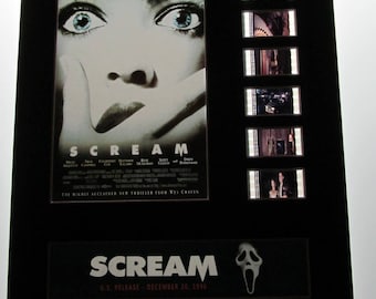 Scream 1996 Neve Campbell Matthew Lillard Wes Craven horror 8x10 theatrical 35mm Movie Film Cell display
