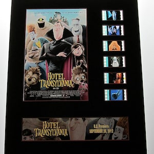 HOTEL TRANSYLVANIA Adam Sandler Animated 35mm Movie Film Cell Display 8x10 Presentation 2012