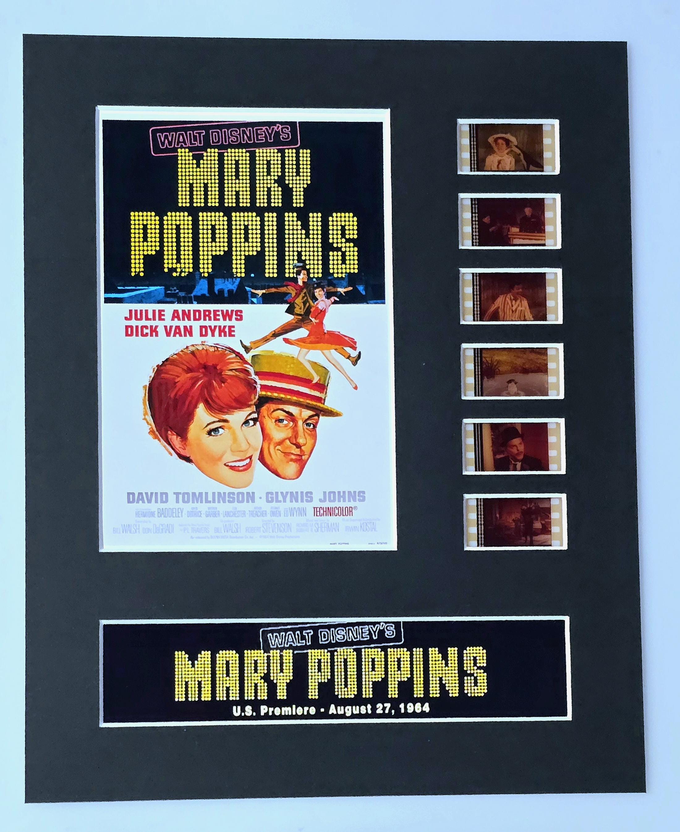 MARY POPPINS 1964 Julie Andrews Walt Disney 35mm Movie Film Cell