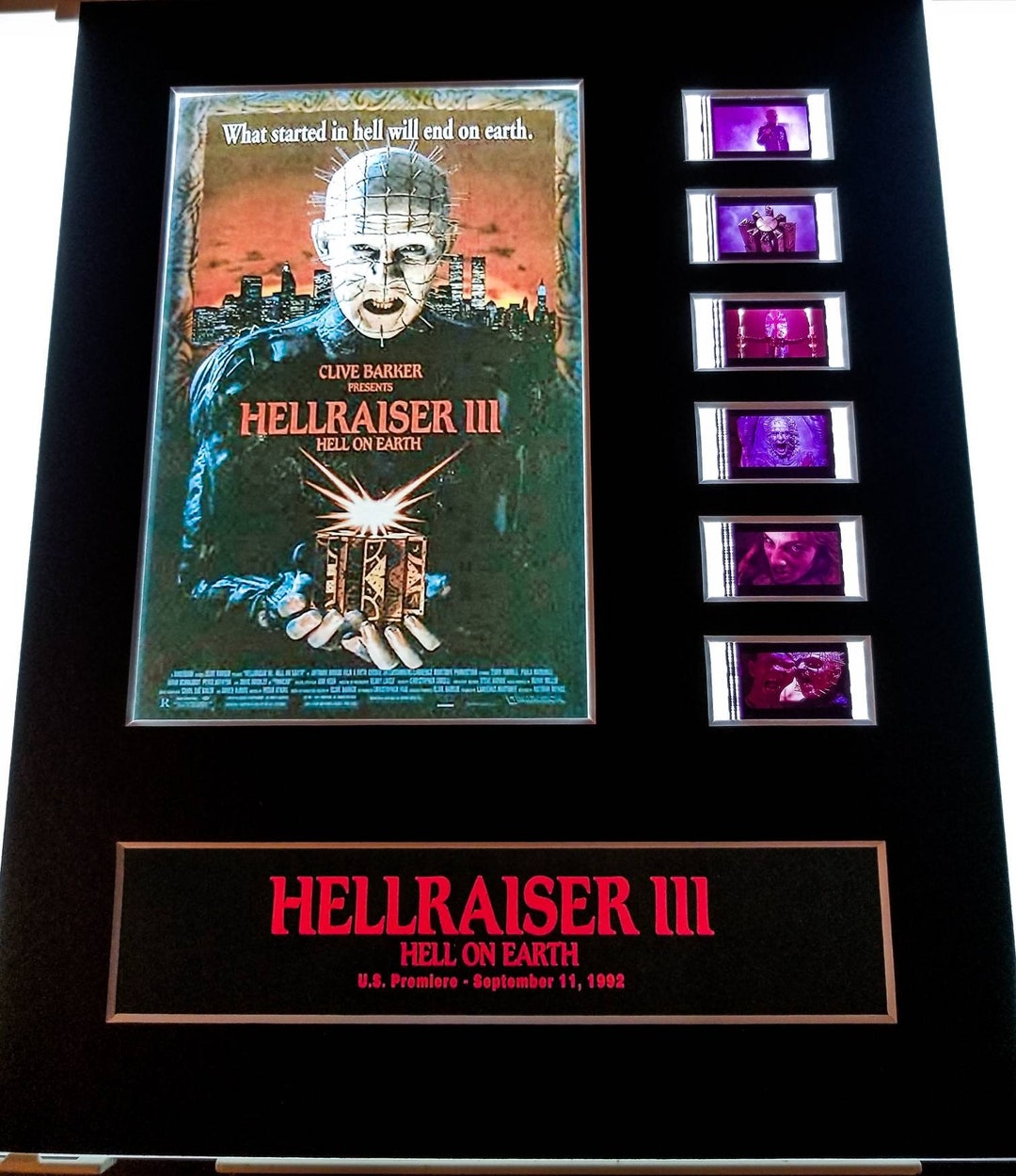 Hellraiser III 3 Hell on Earth 1992 Pinhead Clive Barker Horror 8x10 ...