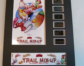 TRAIL MIX-UP Roger Rabbit 1993 Disney 35mm Movie Film Cell Display 8x10 Presentation Animated Jessica