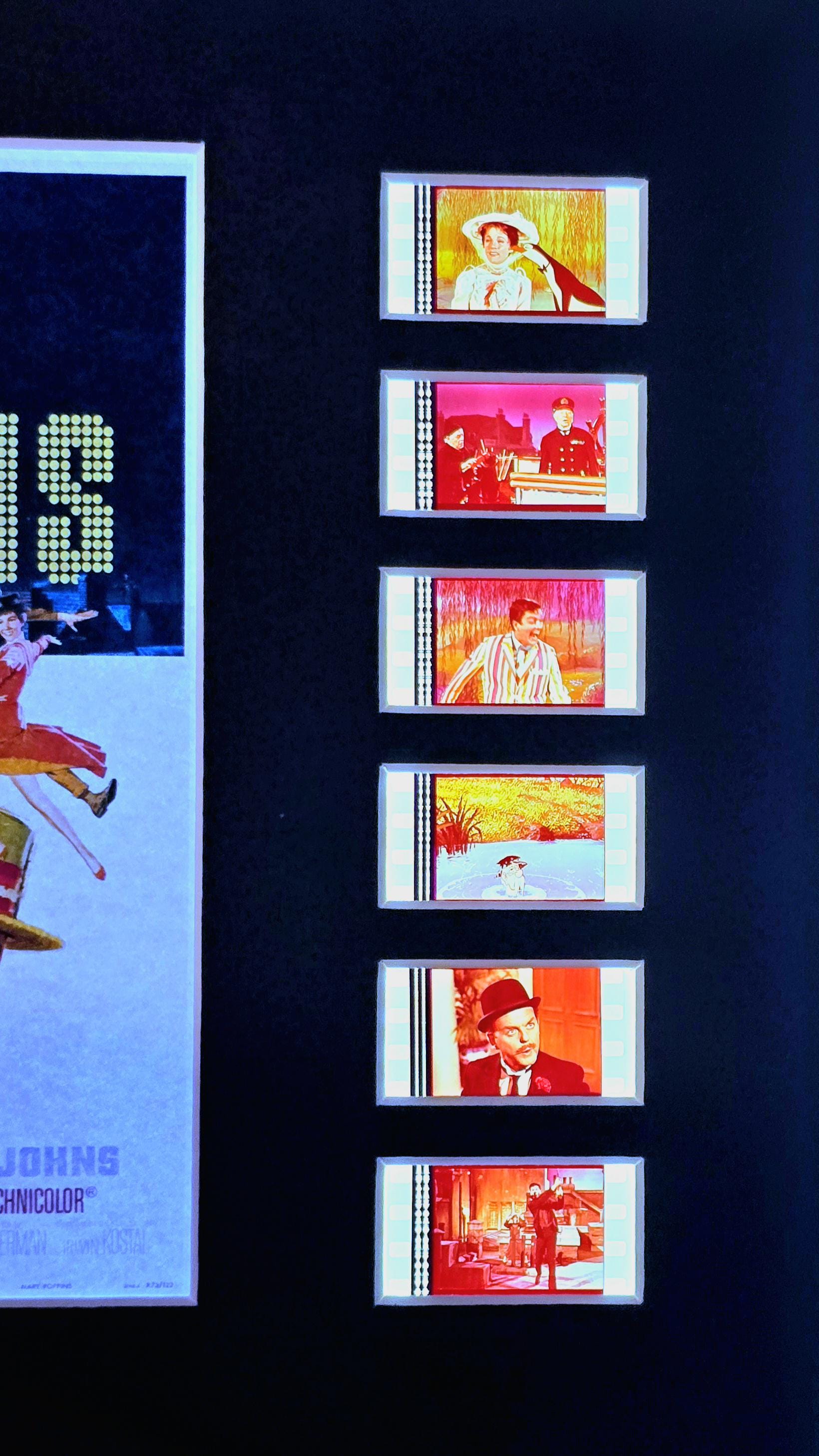 MARY POPPINS 1964 Julie Andrews Walt Disney 35mm Movie Film Cell