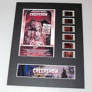 Creepshow 1982 Leslie Nielsen George A Romero Stephen King Horror 8x10 theatrical 35mm Movie Film Cell display