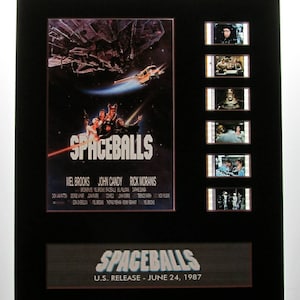 Spaceballs 1986 Mel Brooks Star Wars Parody comedy 8x10 theatrical 35mm Movie Film Cell display