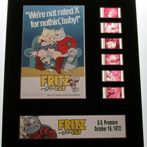 Poster Fritz the Cat (1972) - Vintage Poster, Film Poster