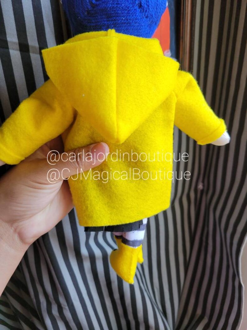 Coraline Doll, Coraline Doll mini me , Spooky dolls, Halloween dolls image 7