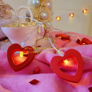 Heart shaped 2024 outdoor string lights