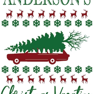 Family Christmas svg, Christmas Vacation svg, It&#39;s a beaut Clark svg, Ugly Christmas sweater svg,