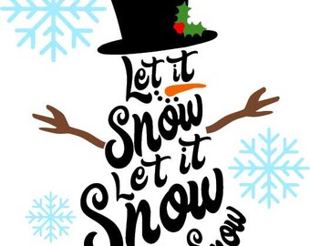 Download Let It Snow Png Etsy