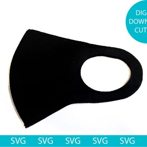 Face mask SVG pattern
