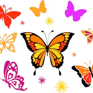 Butterfly svg, Butterflies svg, monarch butterfly svg, Butterfly png, Butterfly clipart, Butterfly svg cricut, Butterfly cut file