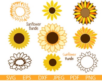 Sonnenblume SVG, Blume Svg