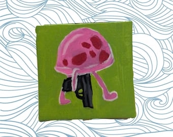 spongebob kwallen schilderen