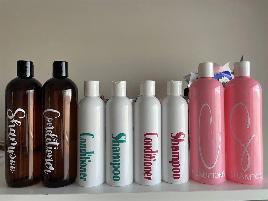Reusable Bottles for Shampoo Conditioner Body Wash Bubbles Etsy