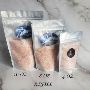 Spiritual Bath Salts: Himalayan Pink Salt, Essential Oils, Aromatherapy Bath Soak