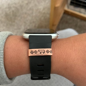 Aztec Cow Watch cuff