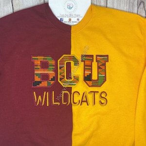BCU Kente Split sweatshirt