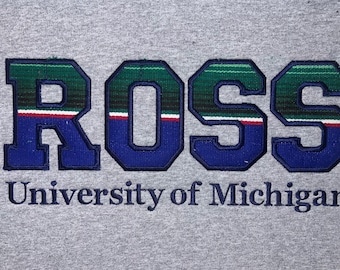 ROSS Universität of MI Serape Sweatshirt