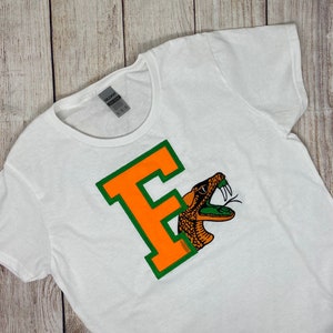 FAMU inspired Rattler Varsity tee