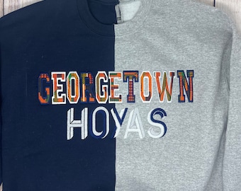 Georgetown Hoyas Split, Hoyas Split, Kente Georgetown