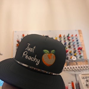 Just Peachy Foam Trucker Hat