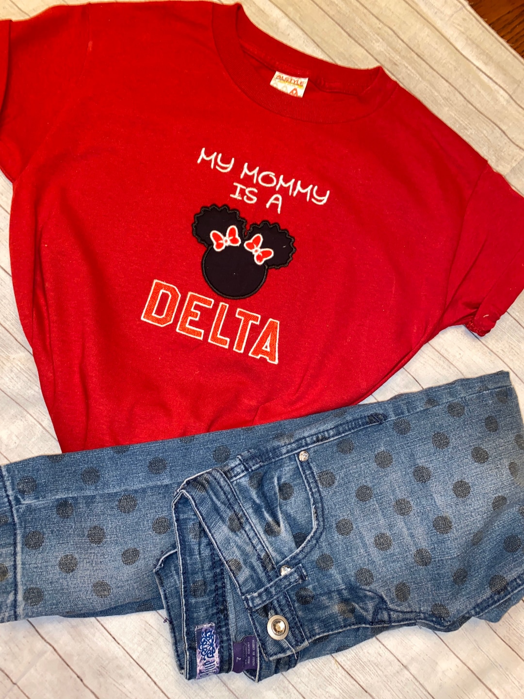 Delta, Little Girl Shirt Etsy