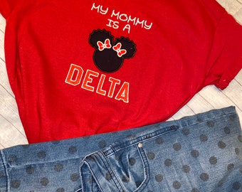 Delta, little girl shirt