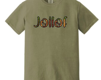 JOLLOF Kente TShirt, Jolloff Reis T-Shirt, Jollof Kente