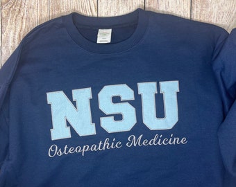 NSU embroidered sweatshirt