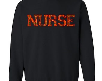 NURSE Kente Sweatshirt