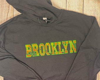 BROOKLYN Kente Kapuzenpullover