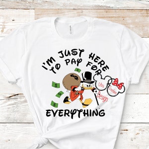 Sknerus McKwacz Jestem tu tylko po to, żeby za wszystko zapłacić, Kaczor Donald, Ducktales svg, Studio3, JPEG,PNG