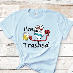 Forky- I'm trashed, Toy Story-svg, Studio3, JPEG, PNG
