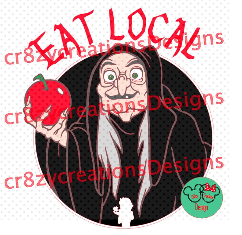 Download Evil Queen witch eat local solid Snow White svg studio3 | Etsy