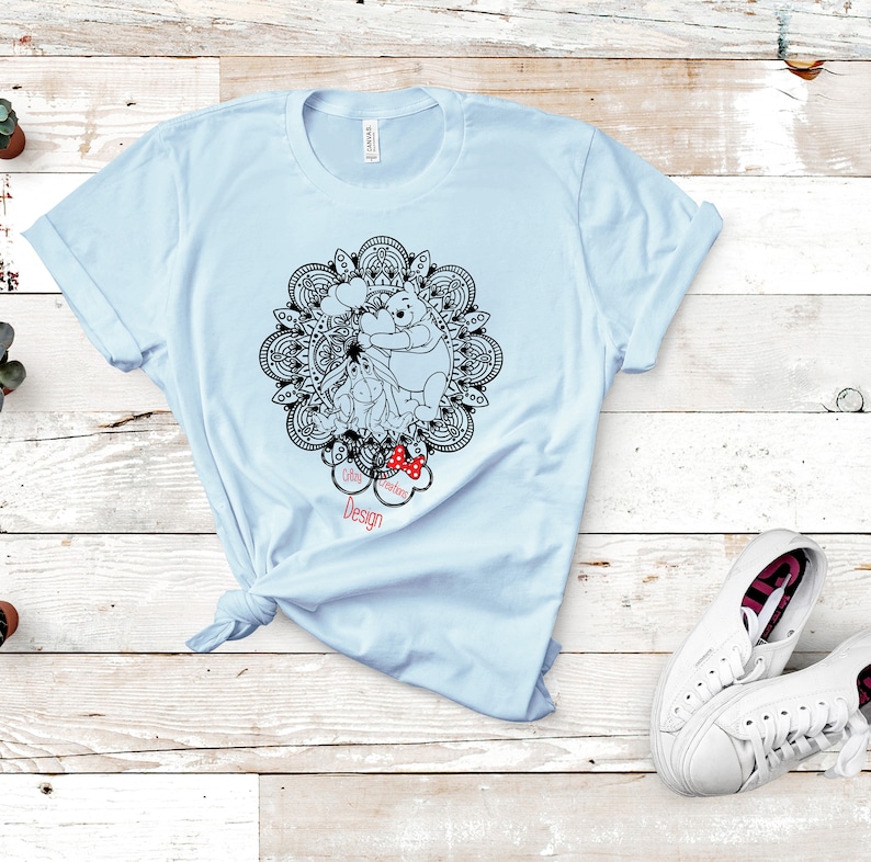 Eeyore Mandala Svg - Layered SVG Cut File
