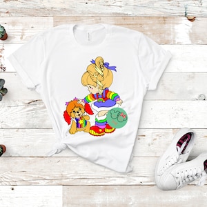 Rainbow Brite with Puppy Brite, 80&#39;s cartoons svg ,studio3,PNG,JPEG