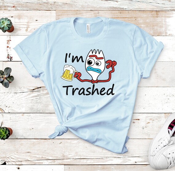Forky I'm Trashed Toy Story Svg Studio3 JPEGPNG - Etsy