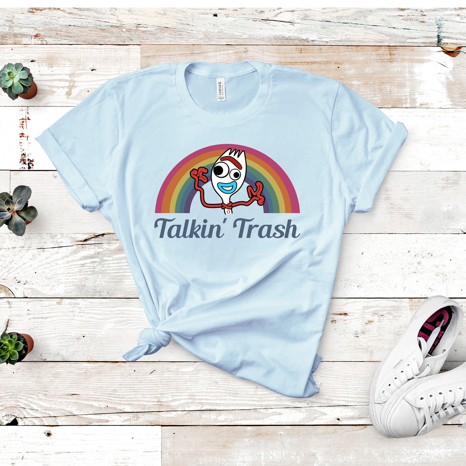 talkin trash forky shirt