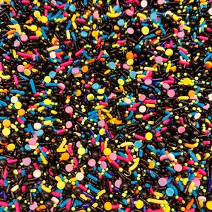 Glow in dark sprinkles - Sprinkles - Sprinkle Blend - Edible Sprinkles - Cake Sprinkles - Neon Sprinkle