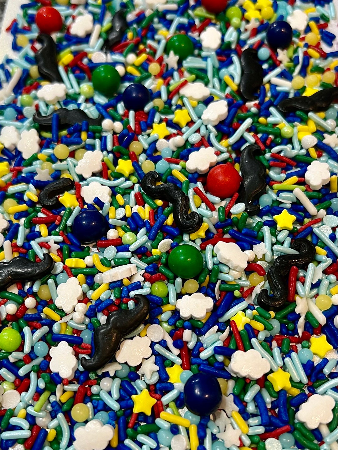 Inspired Mario Cake Sprinkles Sprinkles Sprinkle Blend Super Brothers