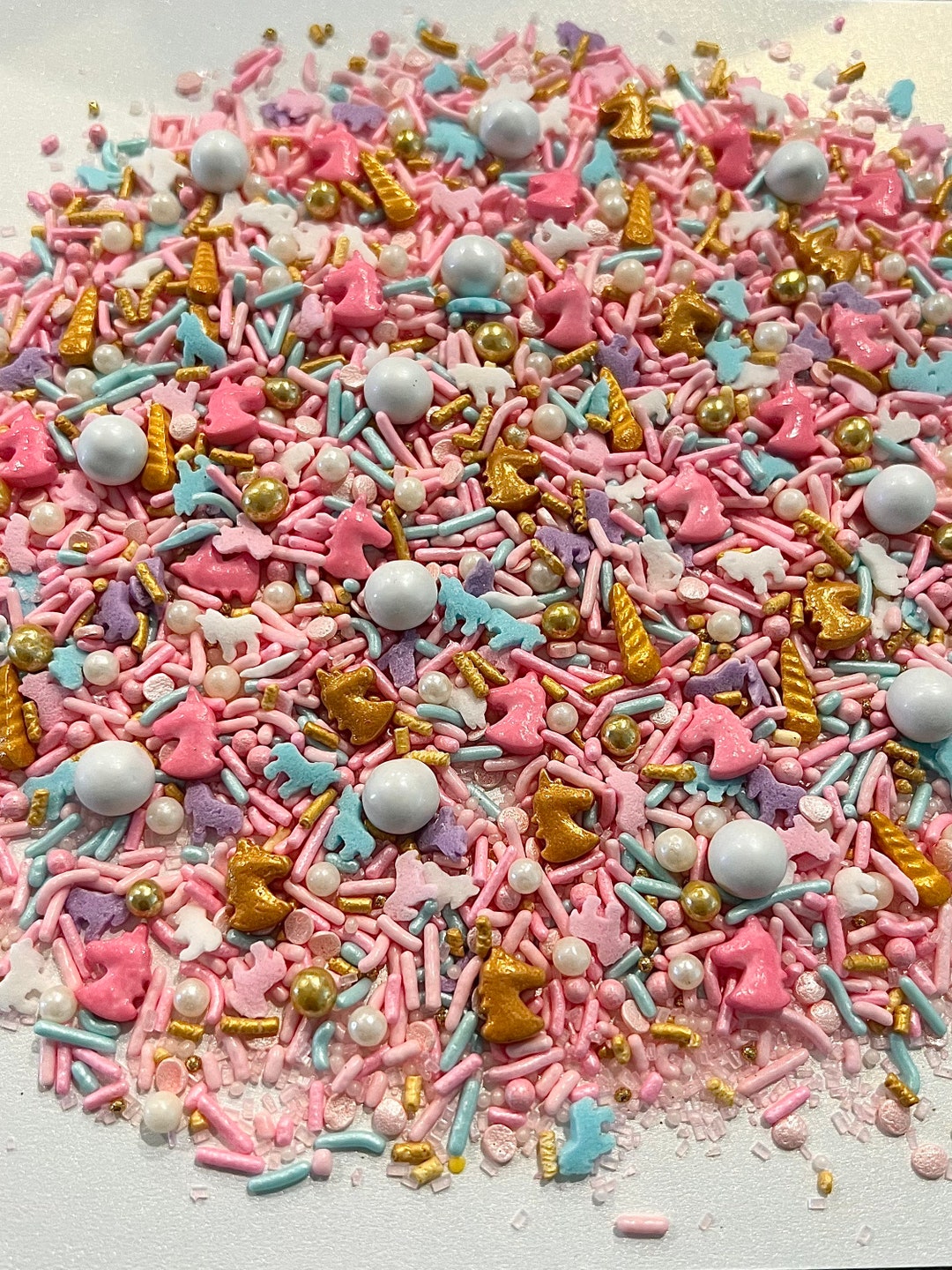 Unicorn Sprinkles Unicorn Sprinkle Sprinkles Cake Sprinkles Etsy