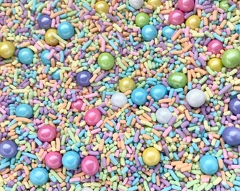 Pastel Sprinkles - Pastel Mix - Pastel - Pastel Sprinkle Mix - Pastel recubierto de chocolate Sprinkles - Sprinkle