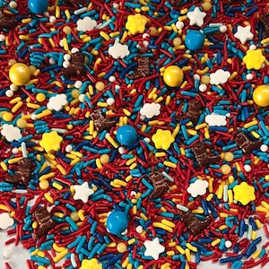 Boy Story - Sprinkles - Toy Box - Sprinkle - Woody Sprinkles - Cake Sprinkles