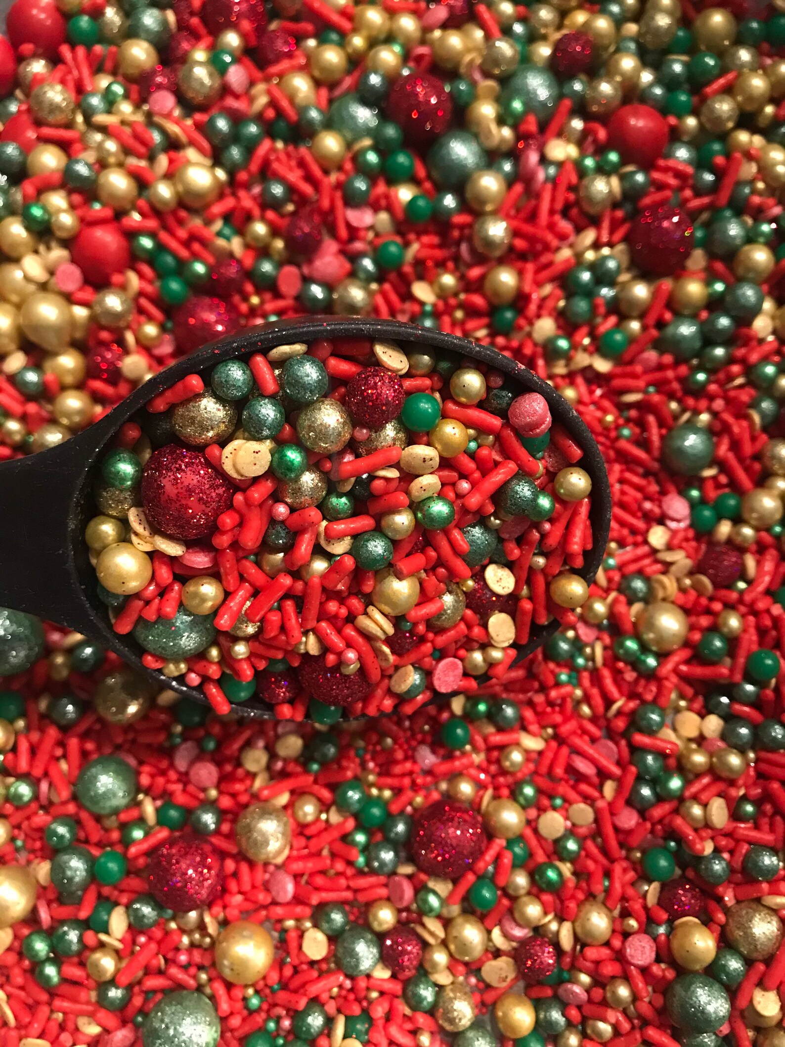 Christmas Sprinkles Sprinkles Glitter Sprinkles Edible Etsy