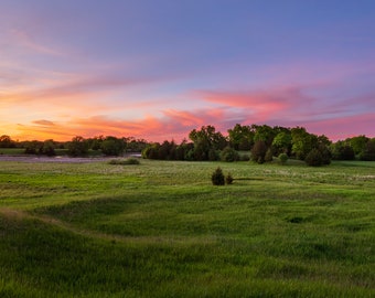 Chapman Park - Sunset over the Field