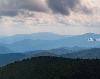 Blues and Clouds - Great Smoky Mountains National Park